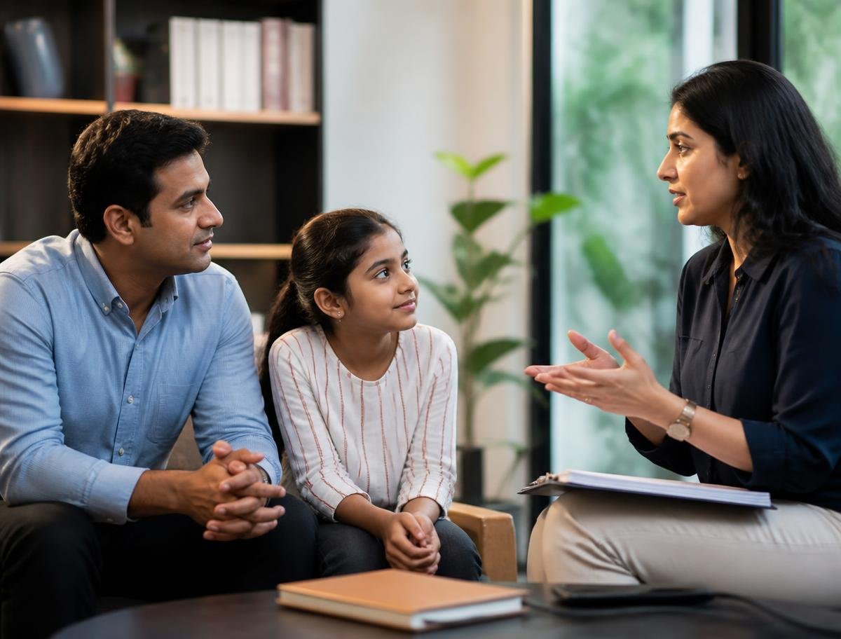 Children in an educational guidance setting